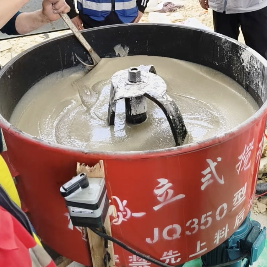 万秀汽轮机余热压缩机导热油设备底座耐高温环氧树脂灌浆料